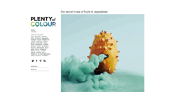 Desktop Screenshot of plentyofcolour.com